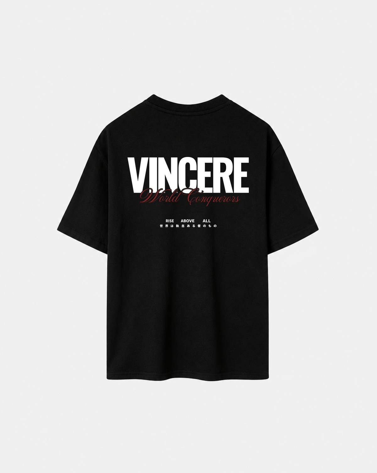 CONQUERORS TEE - BLACK