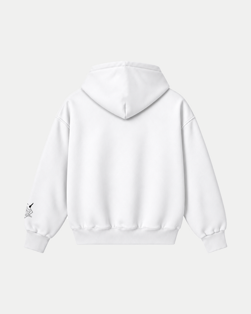 CONQUEROR HOODIE - WHITE