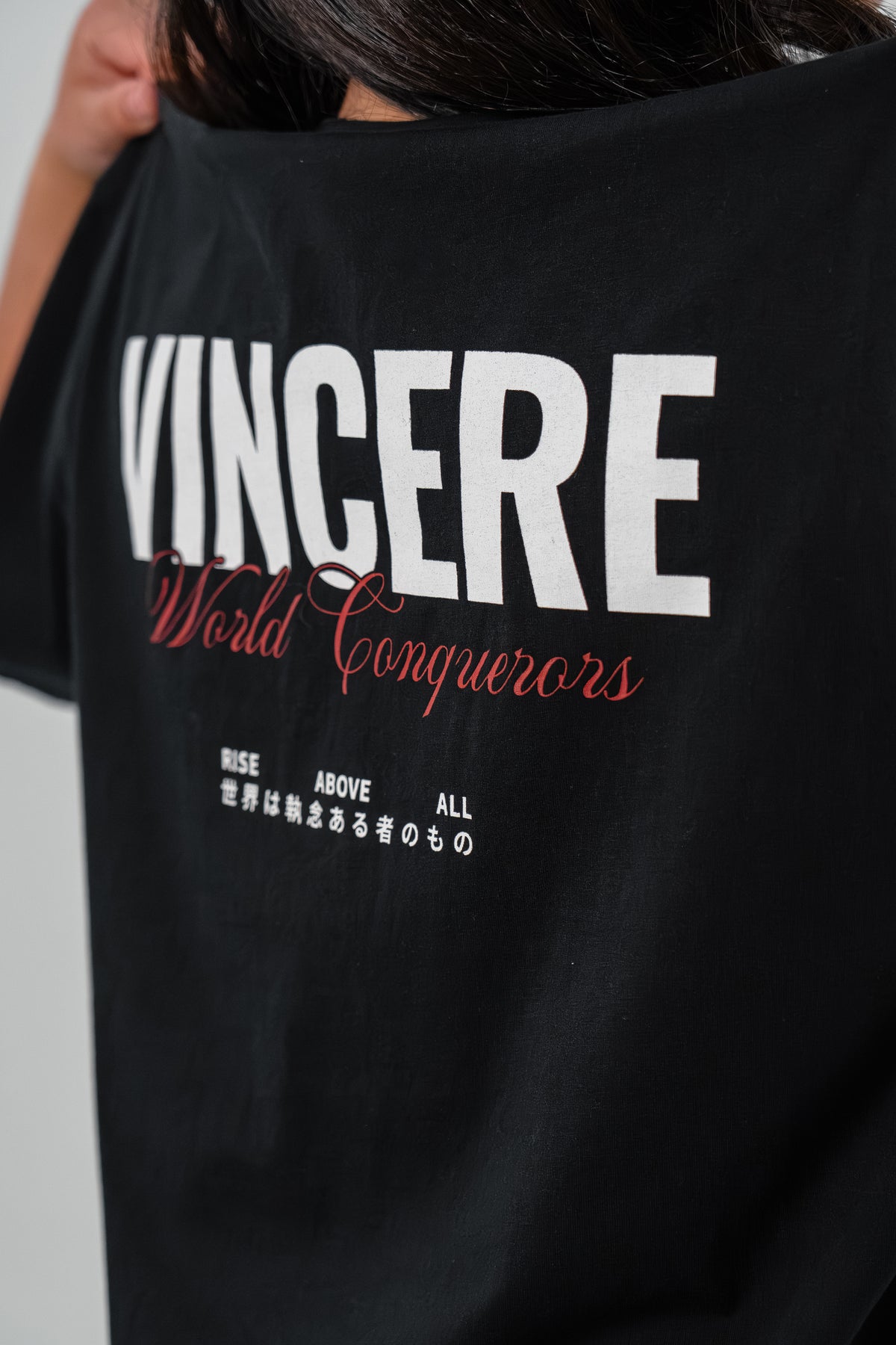CONQUERORS TEE - BLACK