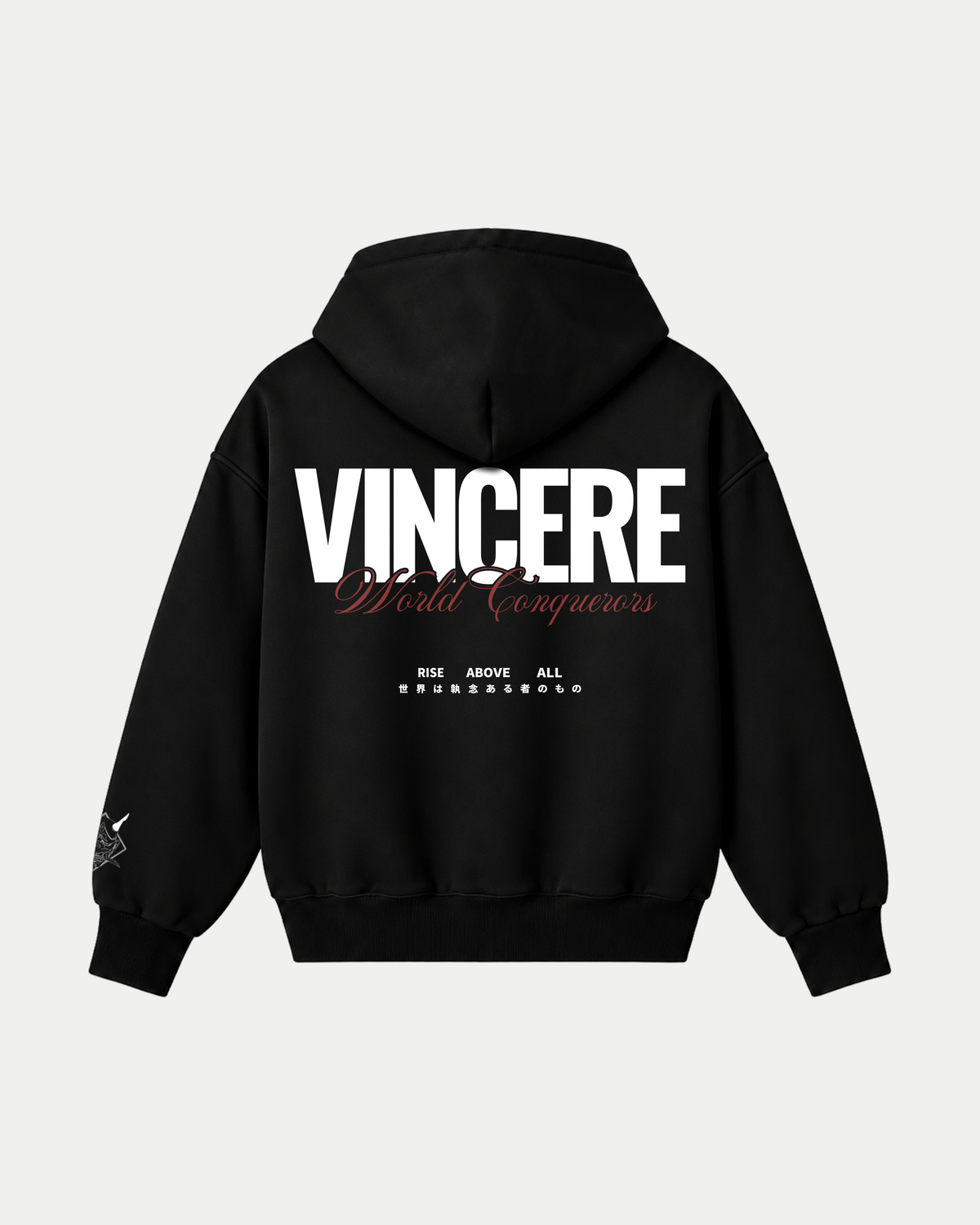 WORLD CONQUERORS HOODIE - BLACK