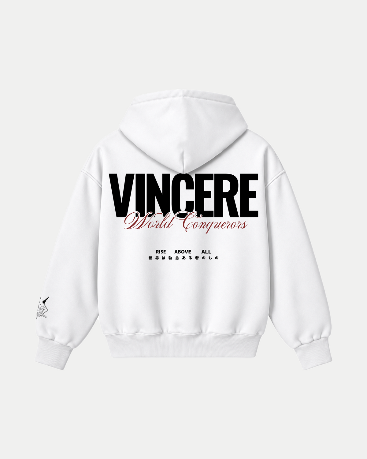 WORLD CONQUERORS HOODIE - WHITE